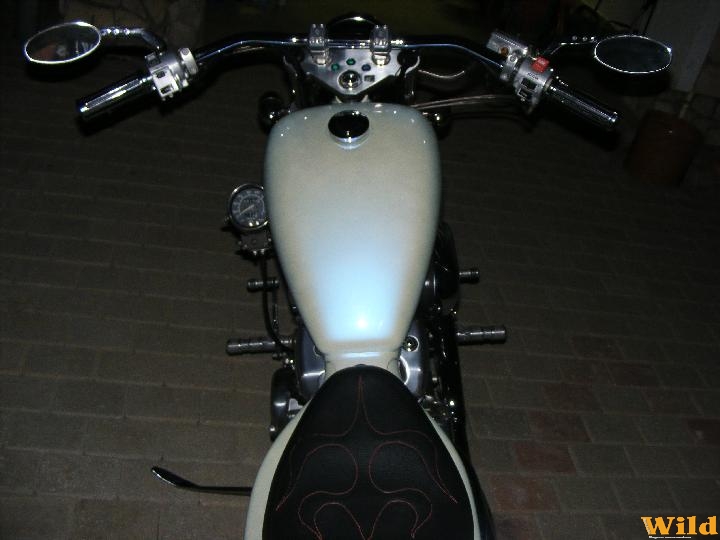 A motorom, honda vt 600