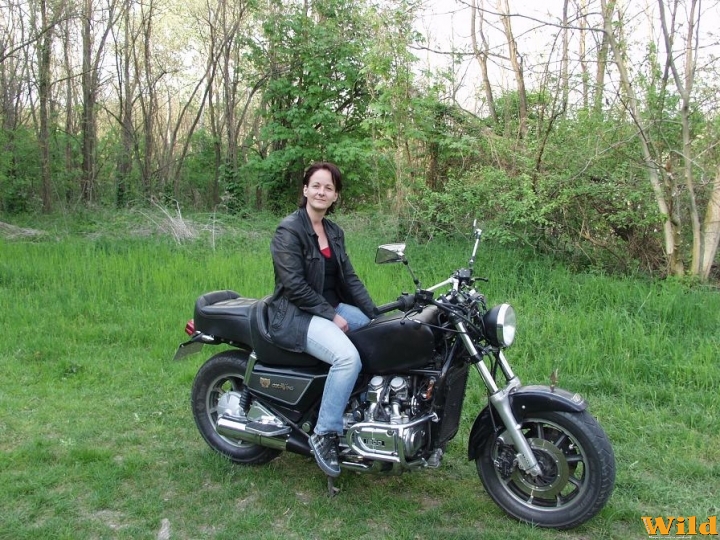 My girl and my bike 