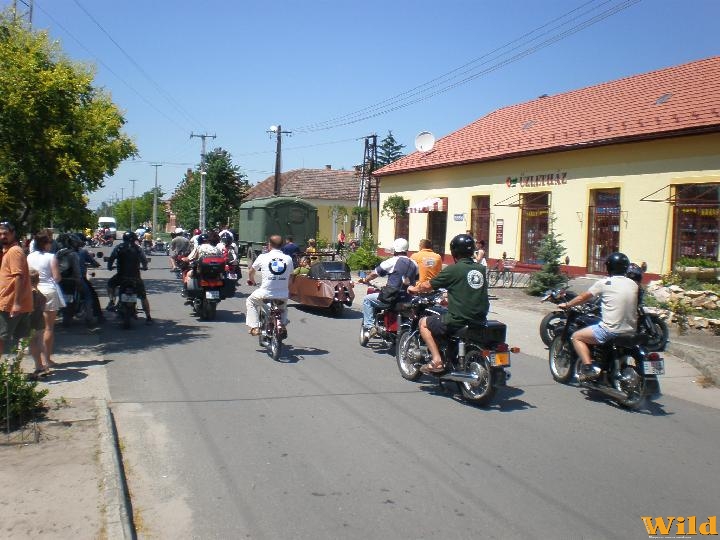 Sándorfalva-Veterán Találkozó,2008-Felvonulás